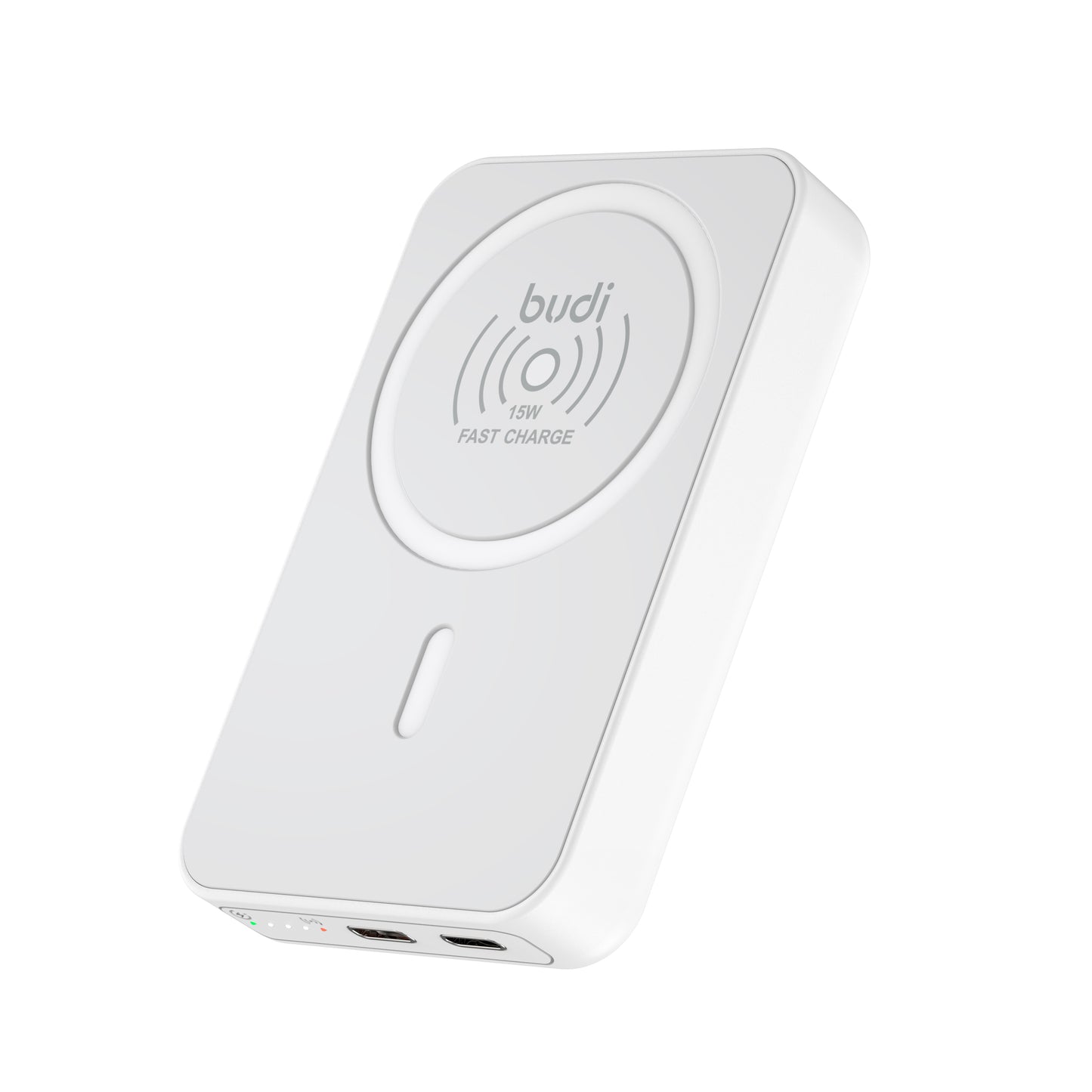 Witte stroomadapter