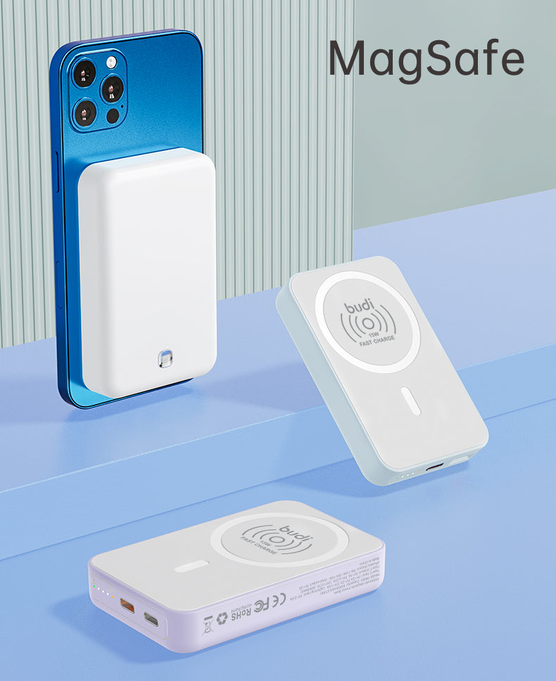 Witte stroomadapter