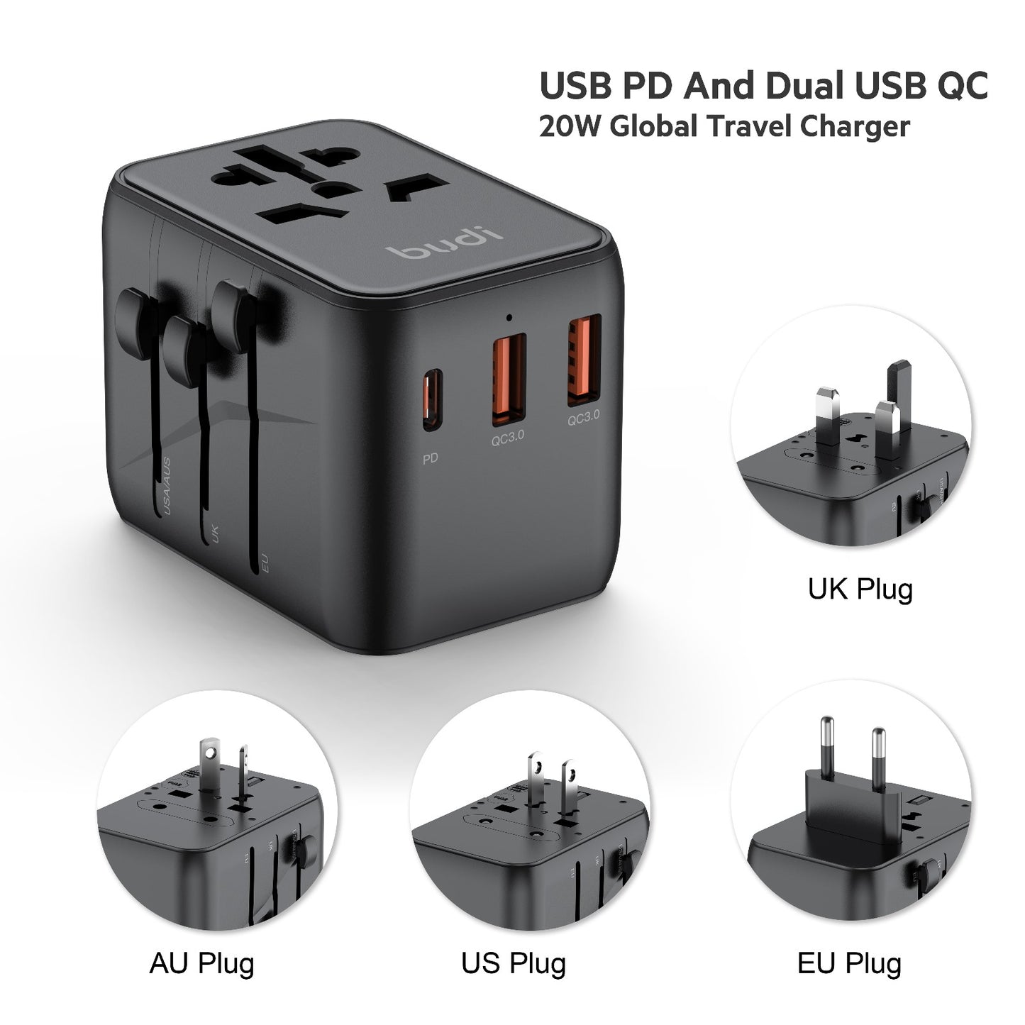 universal mobile charging adaptor