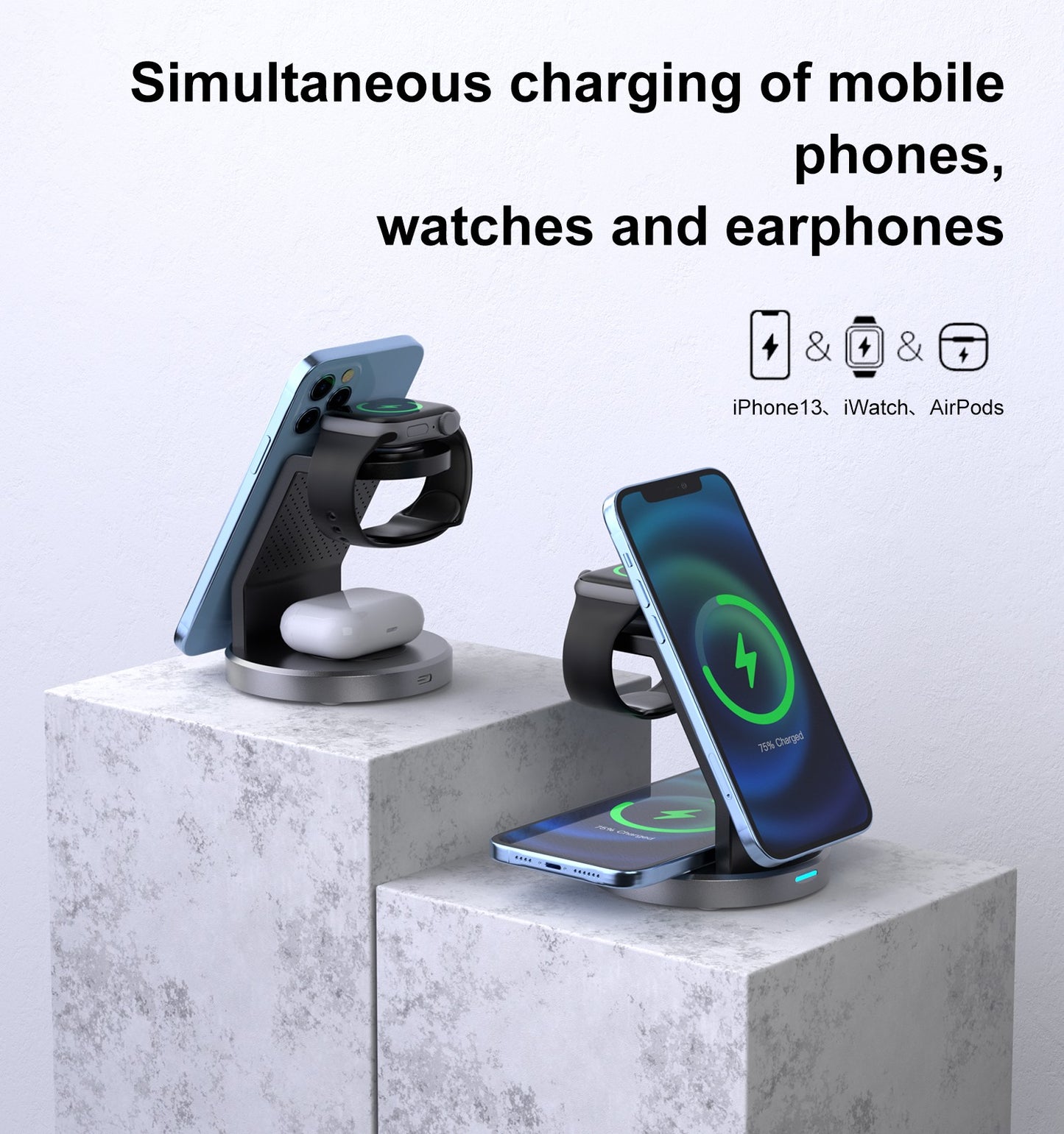 Draadloze mobiele oplader