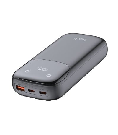 power bank 10,000 MAH with 3 ports lines and lighting screen