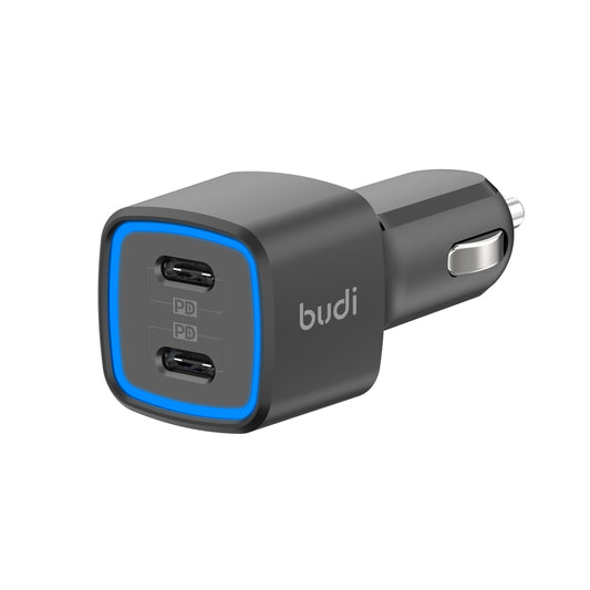 Car charger with 2 port type C