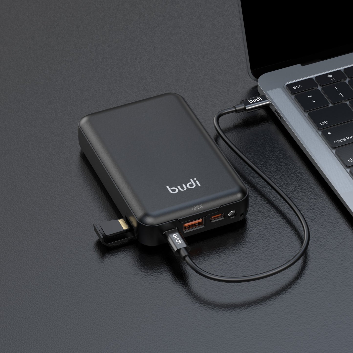 Budi Mini mobiele powerbank 10000mAh, 20W PD+QC 3.0