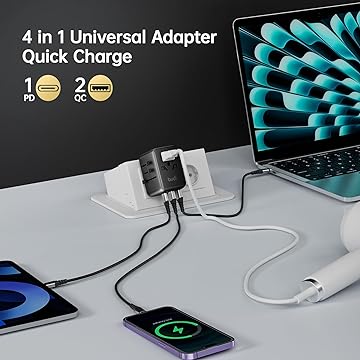 universele mobiele oplaadadapter 